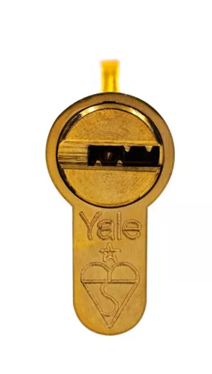 Yale 1* Brass Superior Thumbturn Euro Cylinder