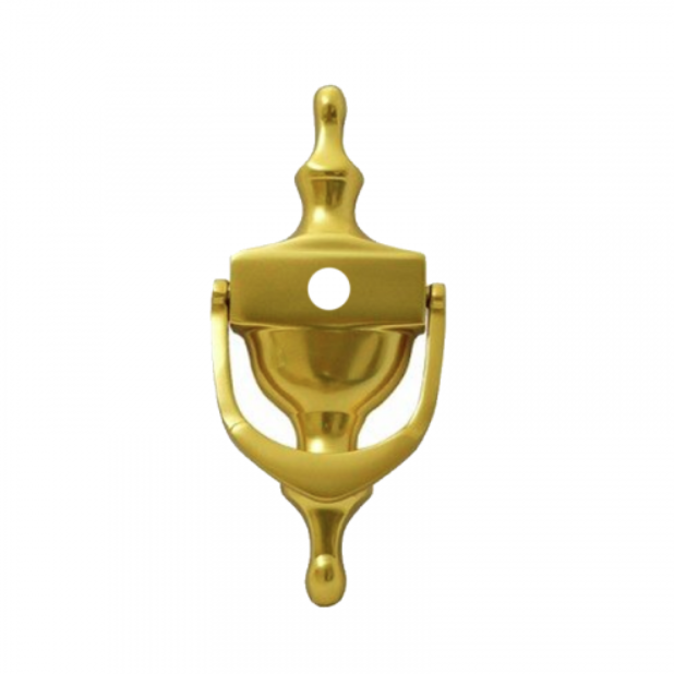 6" Gold Victorian Urn Door Knocker